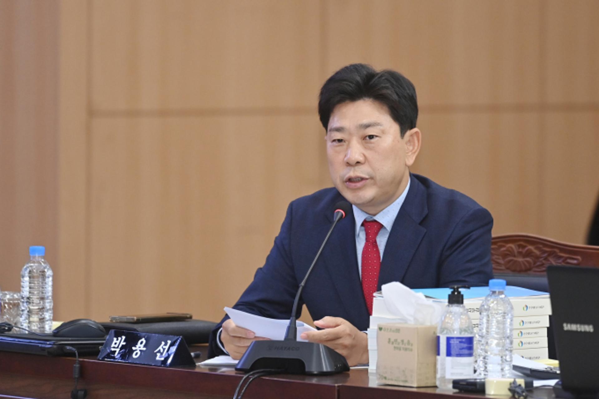 박용선 경북도의원 "학교 놀이시설 소독, 친환경 방식 전환 시급"