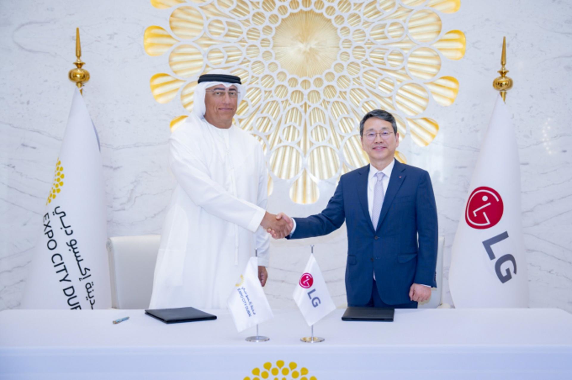 LG전자·UAE, 두바이 스마트시티 건설 '전략적 파트너십' 구축