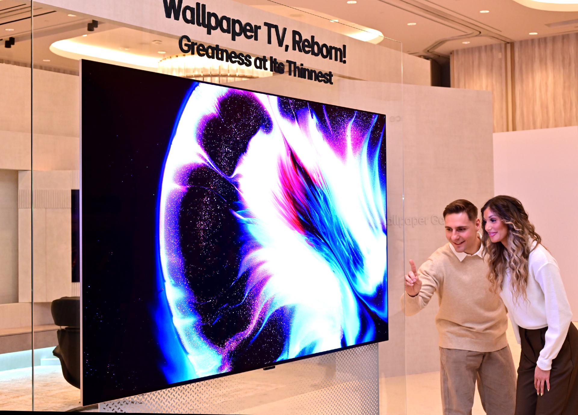 [CES 2026] 화질·두께 다 잡다… LG '무선 월페이퍼 올레드 TV'