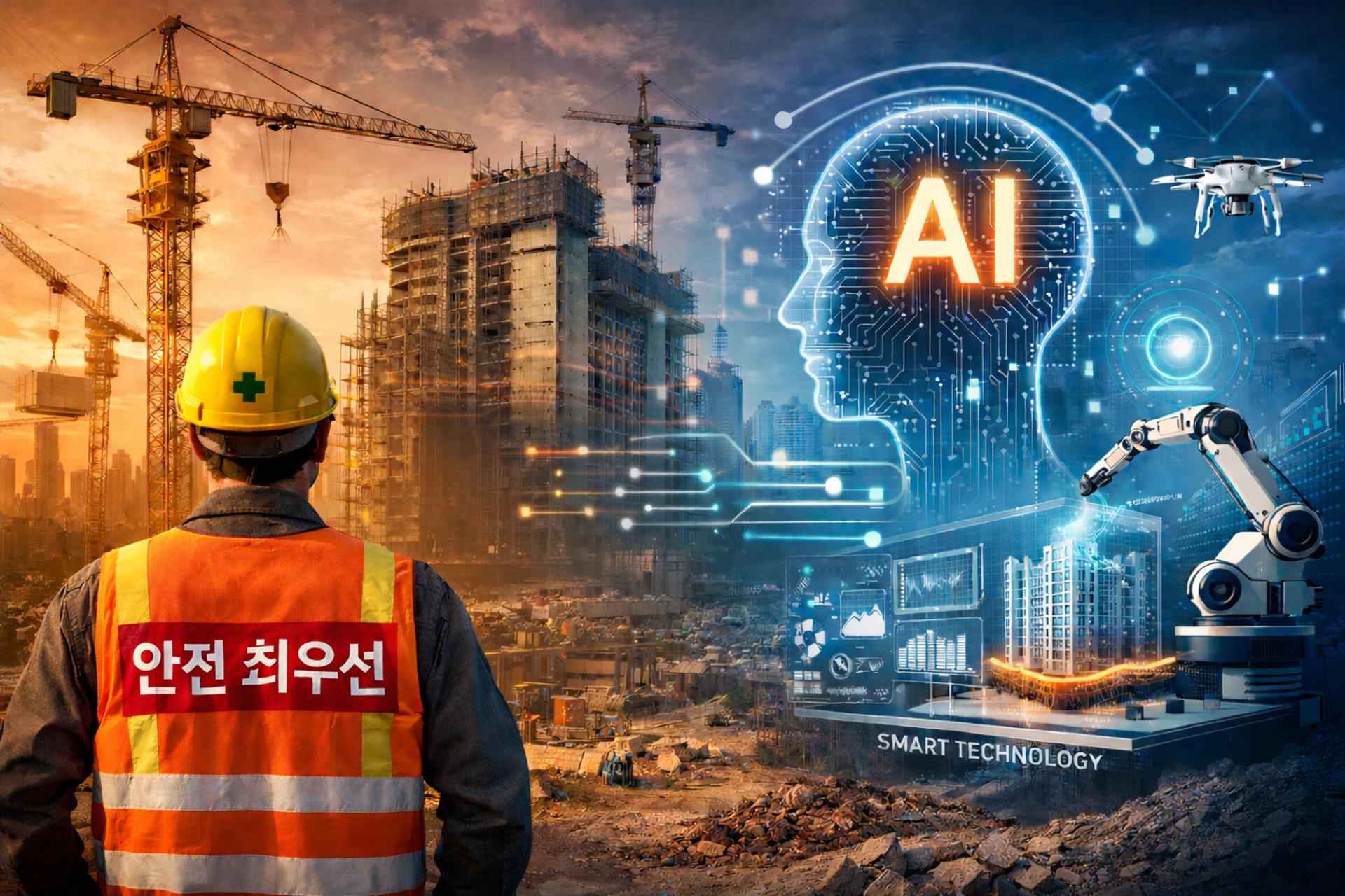 생존 기로에 선 건설산업… CEO들 "안전·AI 기술에 투자한다"