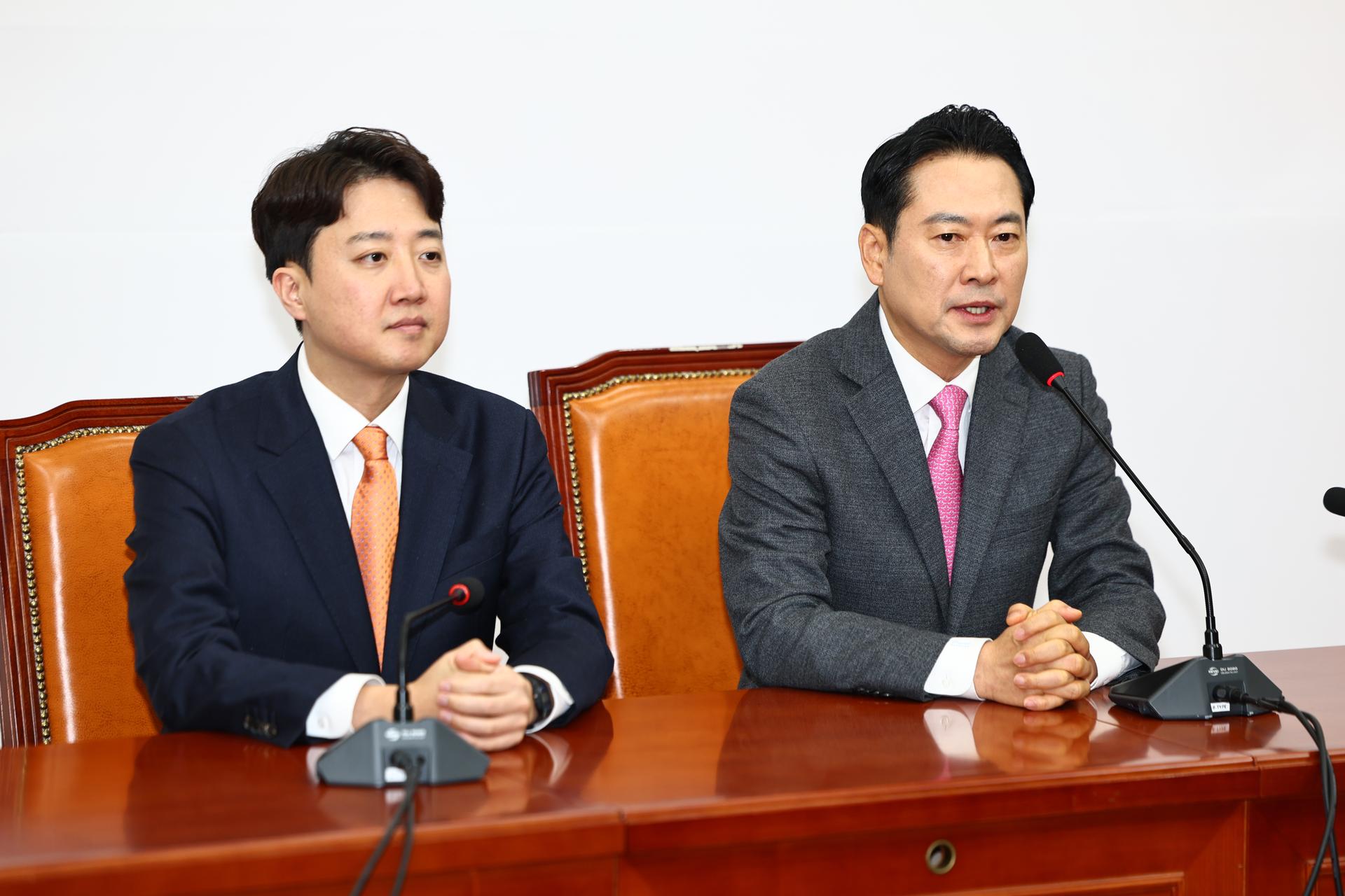 장동혁·이준석 회동… "항소포기·공천뇌물·통일교 진실 규명"