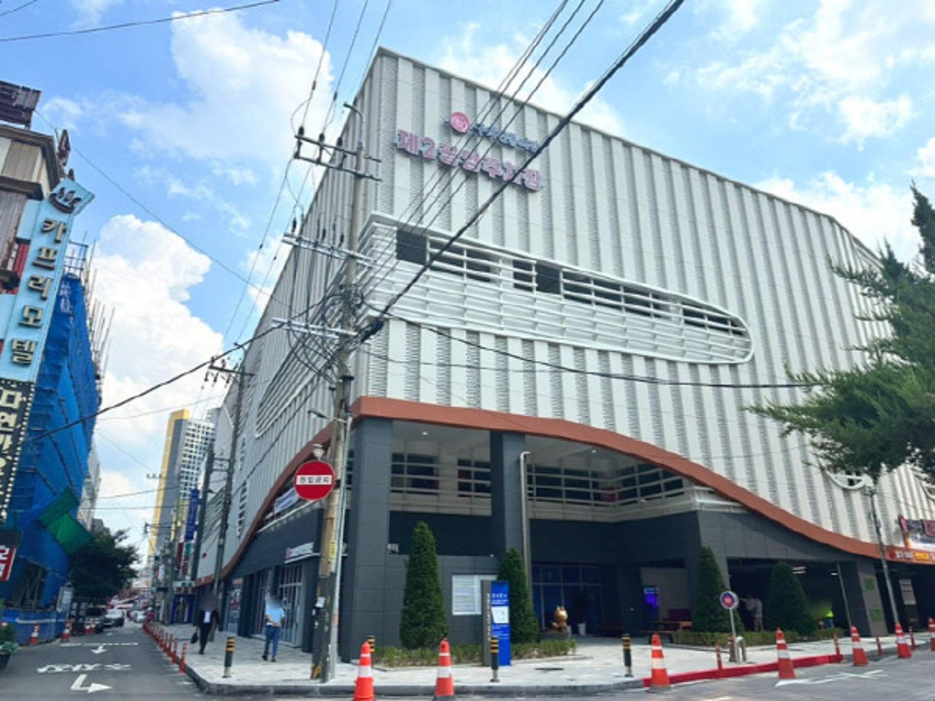 구리전통시장 제2공영주차장 '전기차 충전소' 가동