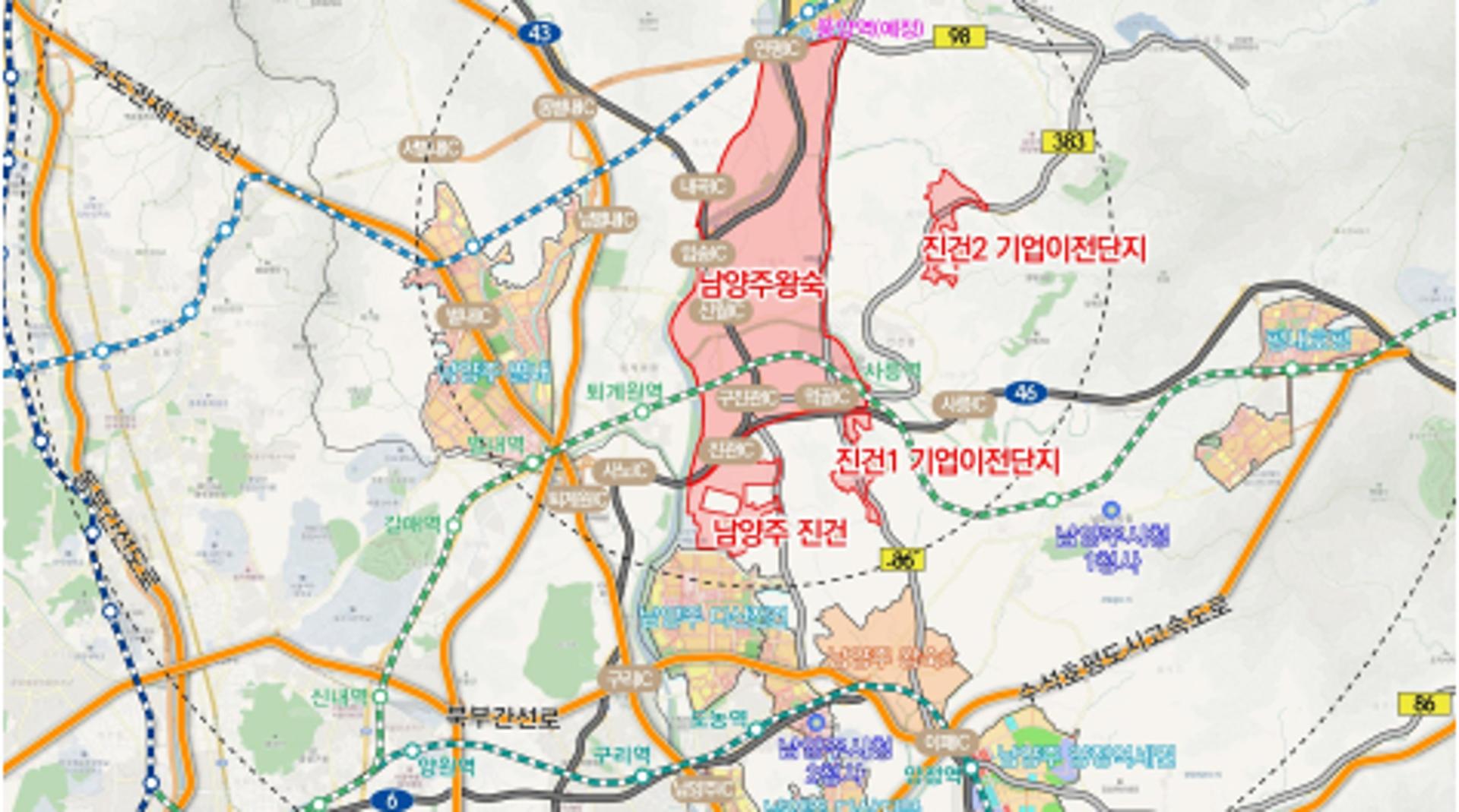 GH, 남양주왕숙에 3기 신도시 최초 기업이전단지 공급