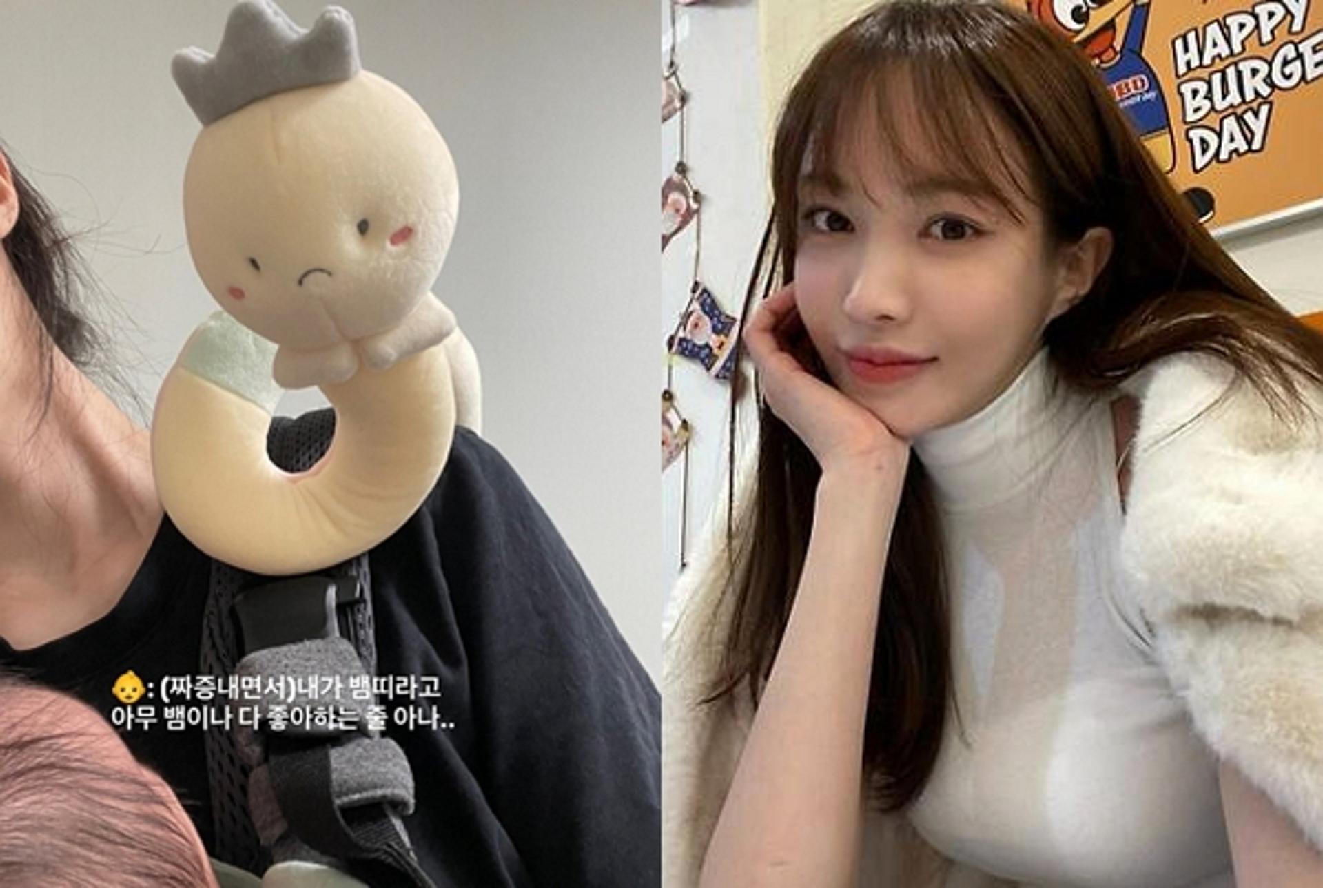 '미혼모' 서민재, 홀로 육아 근황 공개…아기띠 메고 '고군분투'
