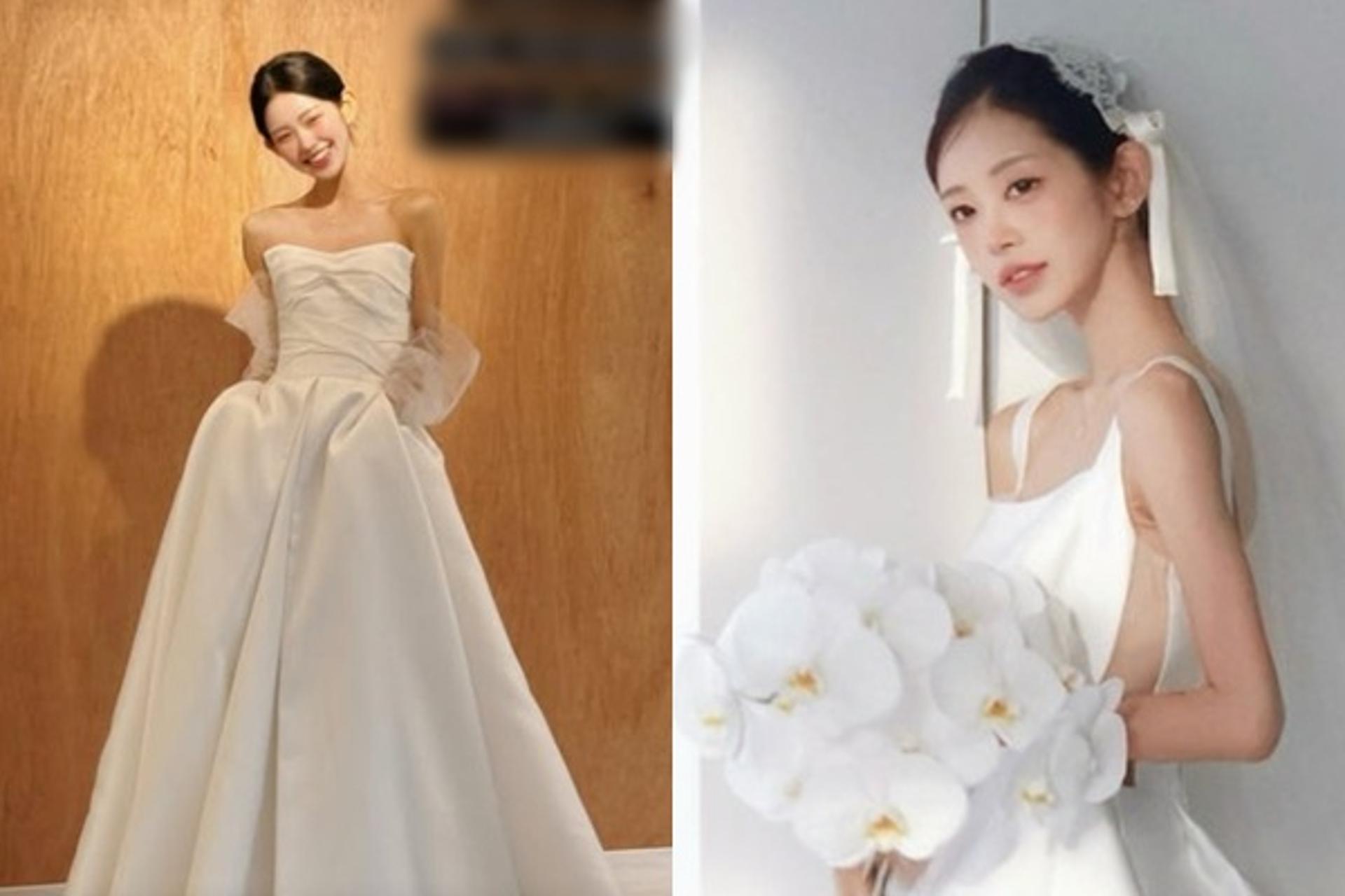 '♥11세 연상' 결혼 앞둔 최준희…순백의 웨딩드레스 '황홀'