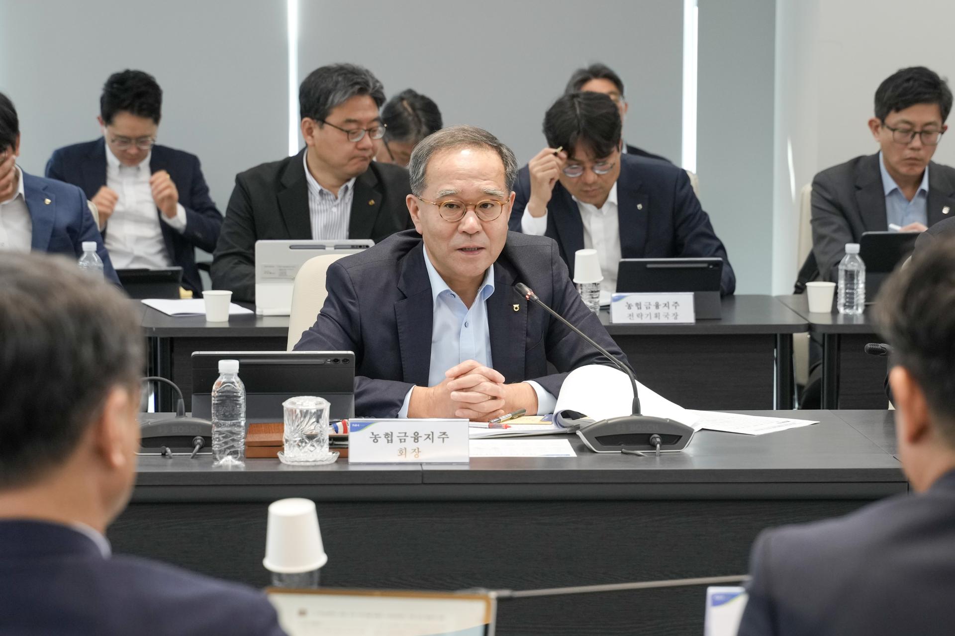 이찬우 NH농협금융 회장 "차별화된 생산적·포용적 금융 지속"