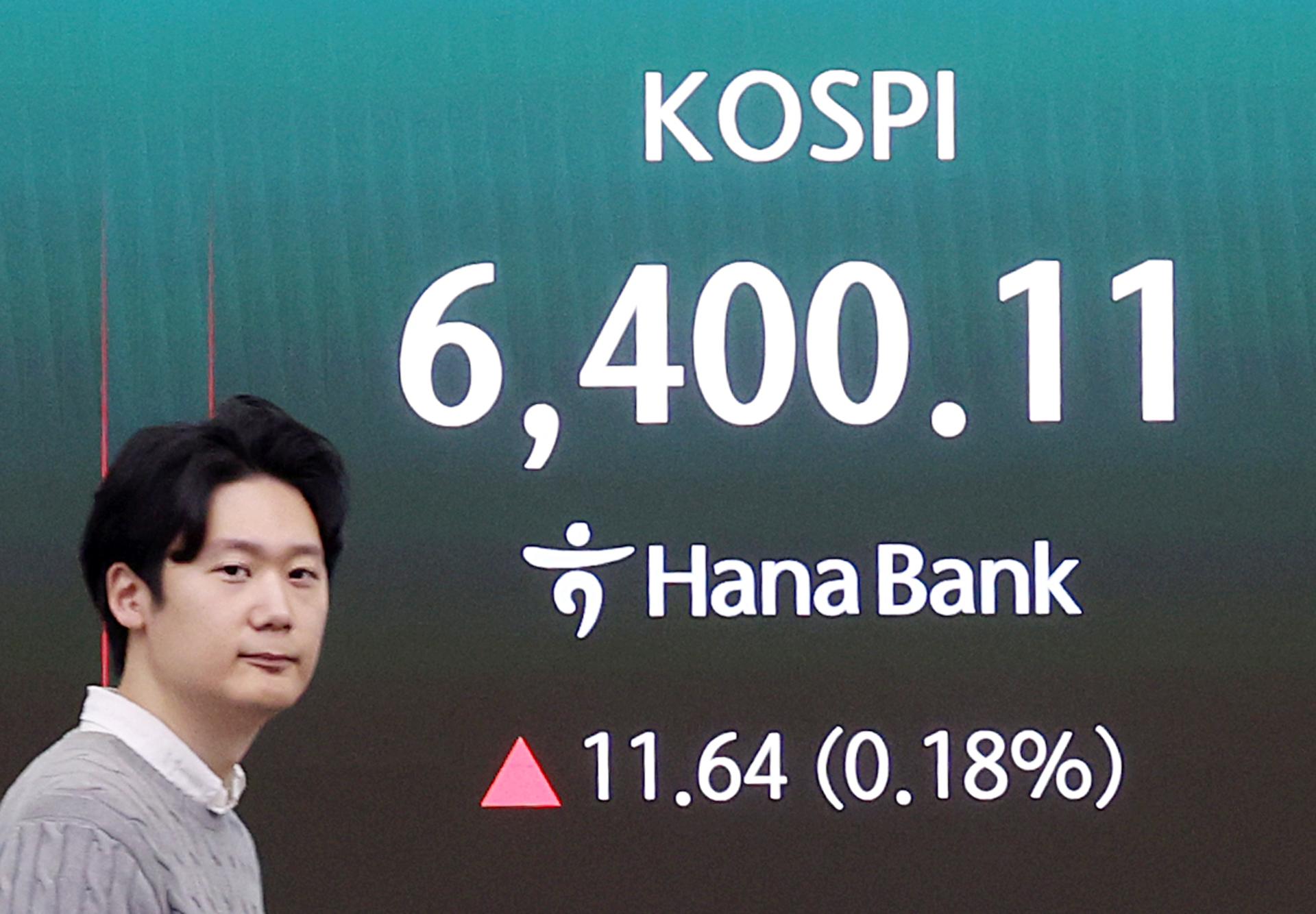 코스피 장중 최고 6415.77 터치…사상 최고치 경신(상보)