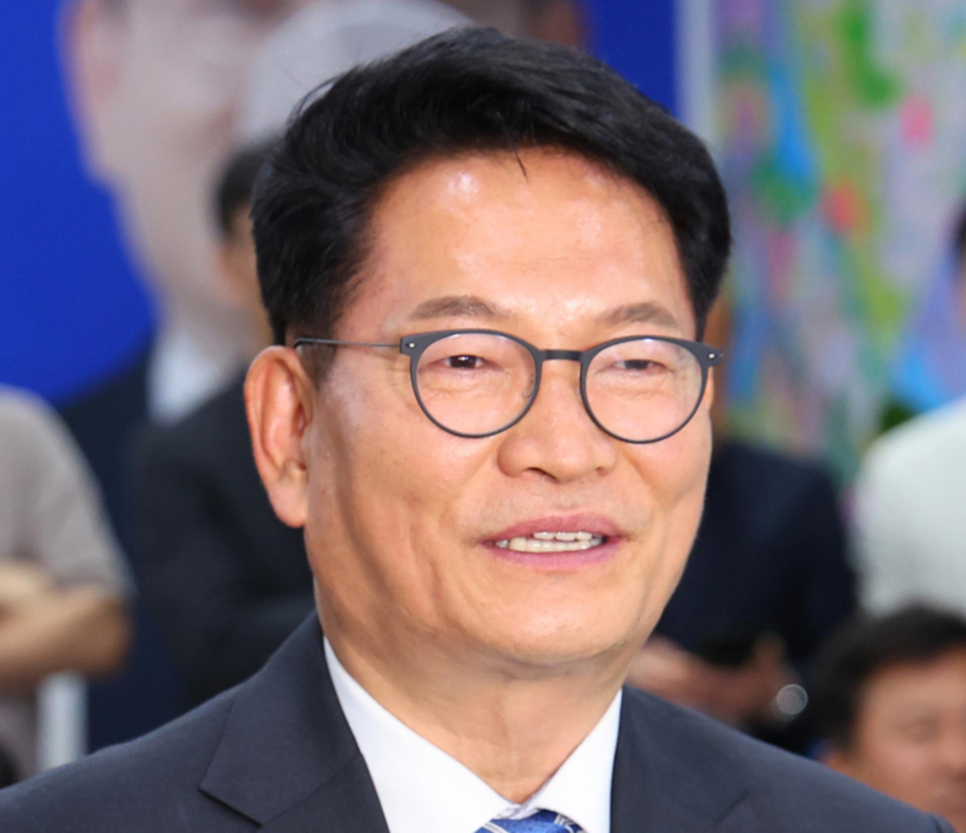 송영길, 인천 연수갑 당선 유력…민주당 차기당권 주자로 부상