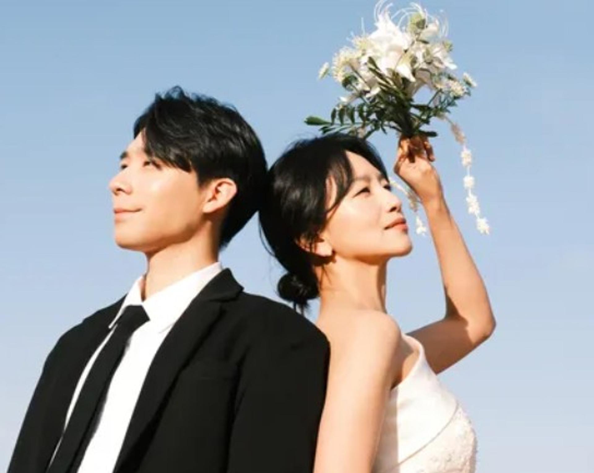 배우 부부 탄생…'멋진 신세계' 백은혜♥10세 연하 이준우와 결혼