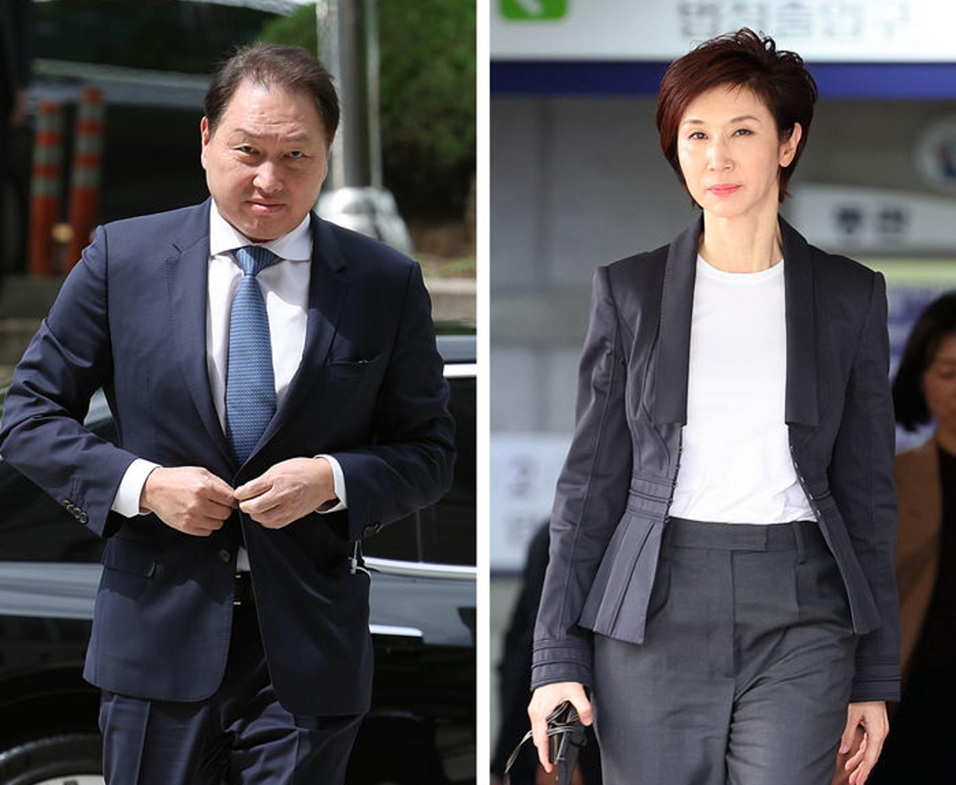 최태원·노소영, 오늘 재산분할 2차 조정…법정대면 여부 주목