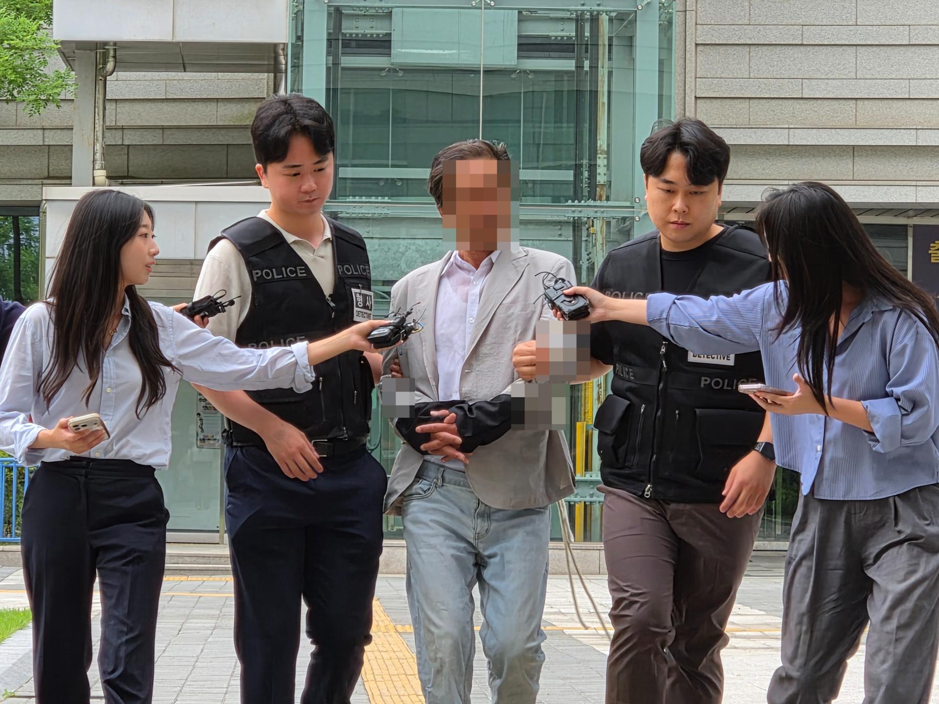 '국조특위 현장조사 방해' 60대 구속기로…"화장실 갔는데 억울해"