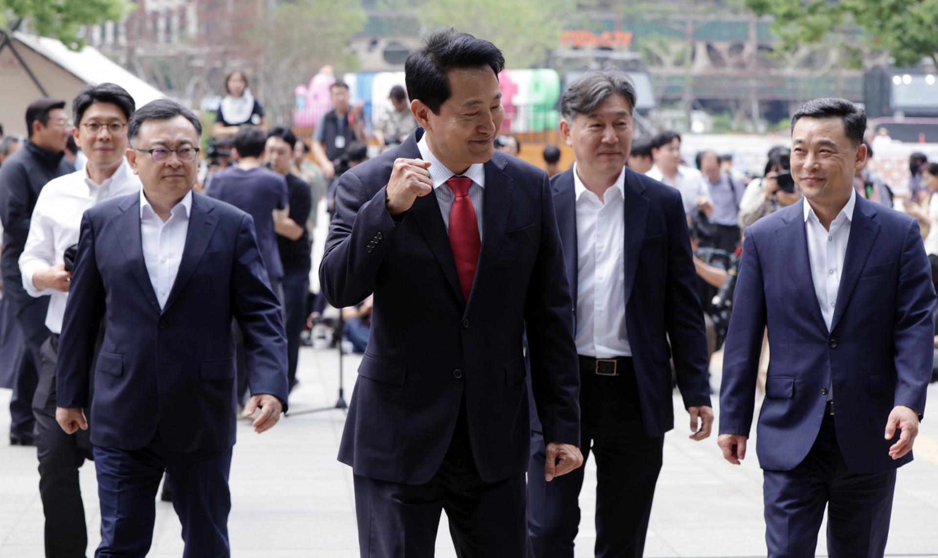 정원오에 줄섰다가 '역풍 위기'…오세훈 첫 인사 'D-3'