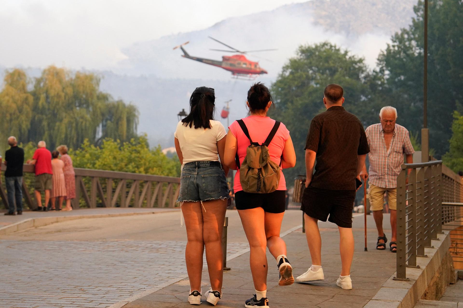 스페인, 마드리드·아빌라 산불 확산…국가 비상사태 선포