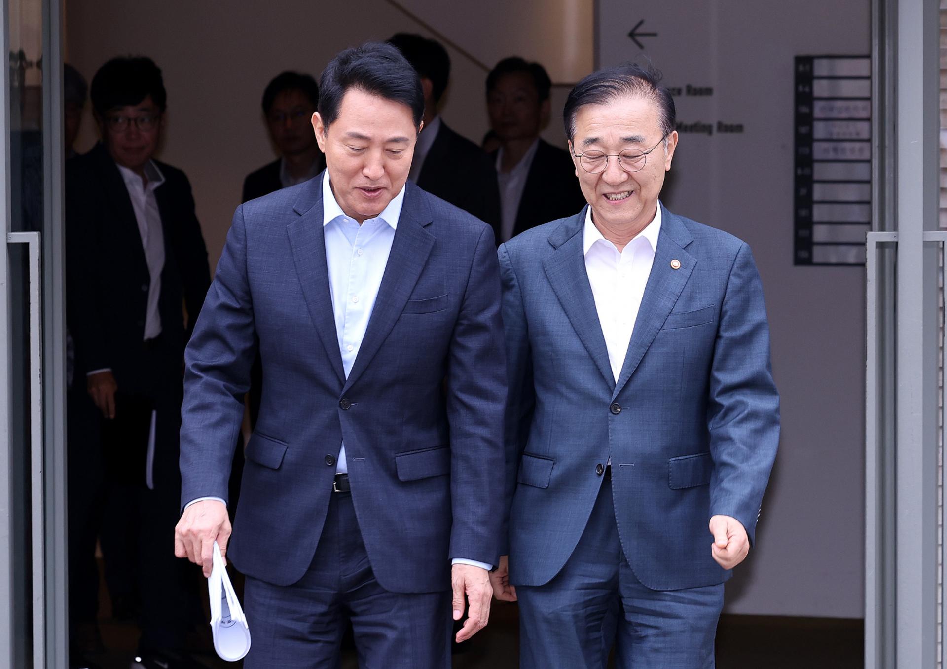 김윤덕 "미군 숙소 등에 집 짓자는 뜻, 오세훈과 합의 진전 못 이뤄"