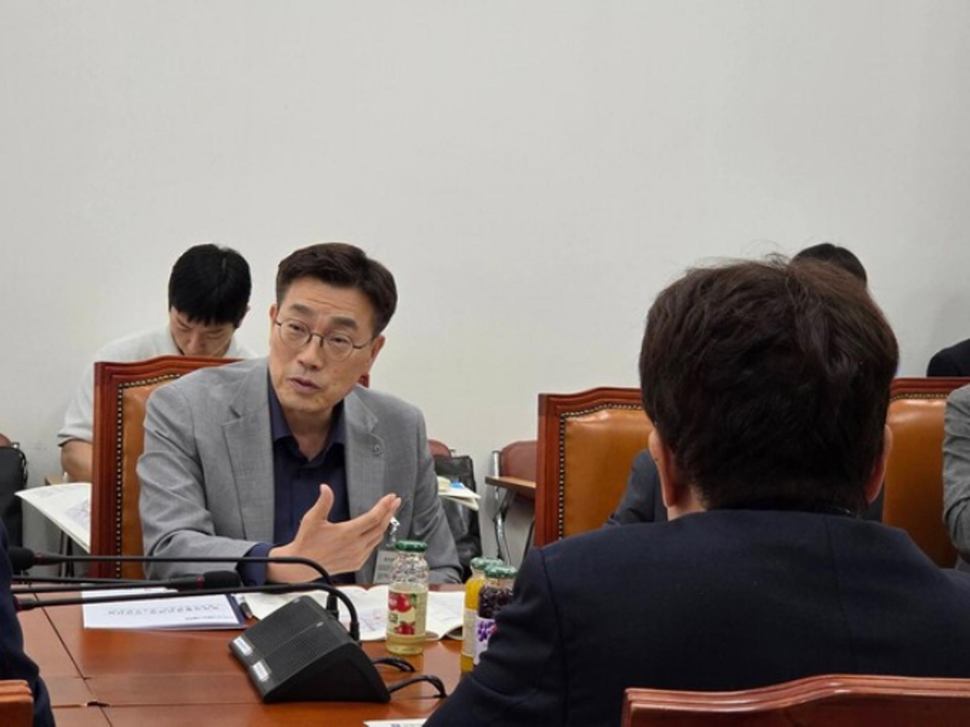 최원용 평택시장, 국토교통위원장 만나 GTX 연장 등 협력 요청