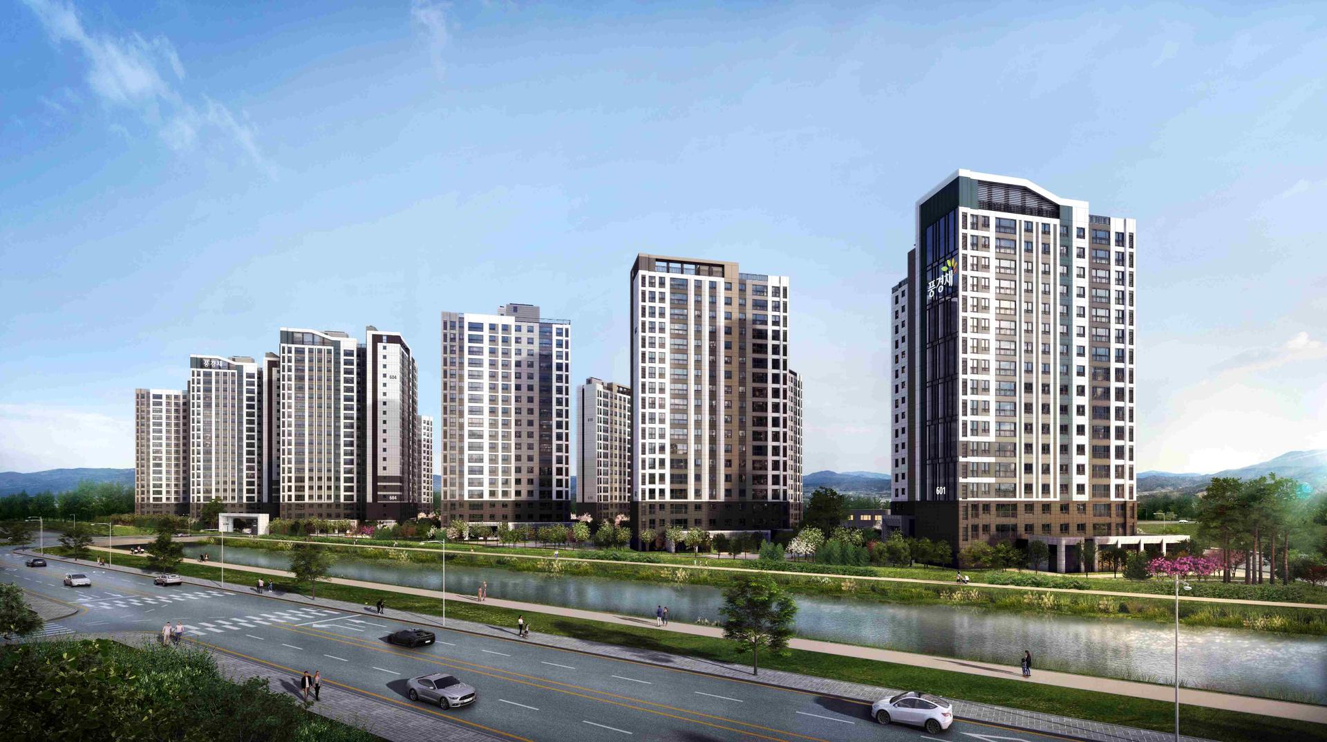 전남광주 첨단3지구 제일풍경채 견본주택 개관