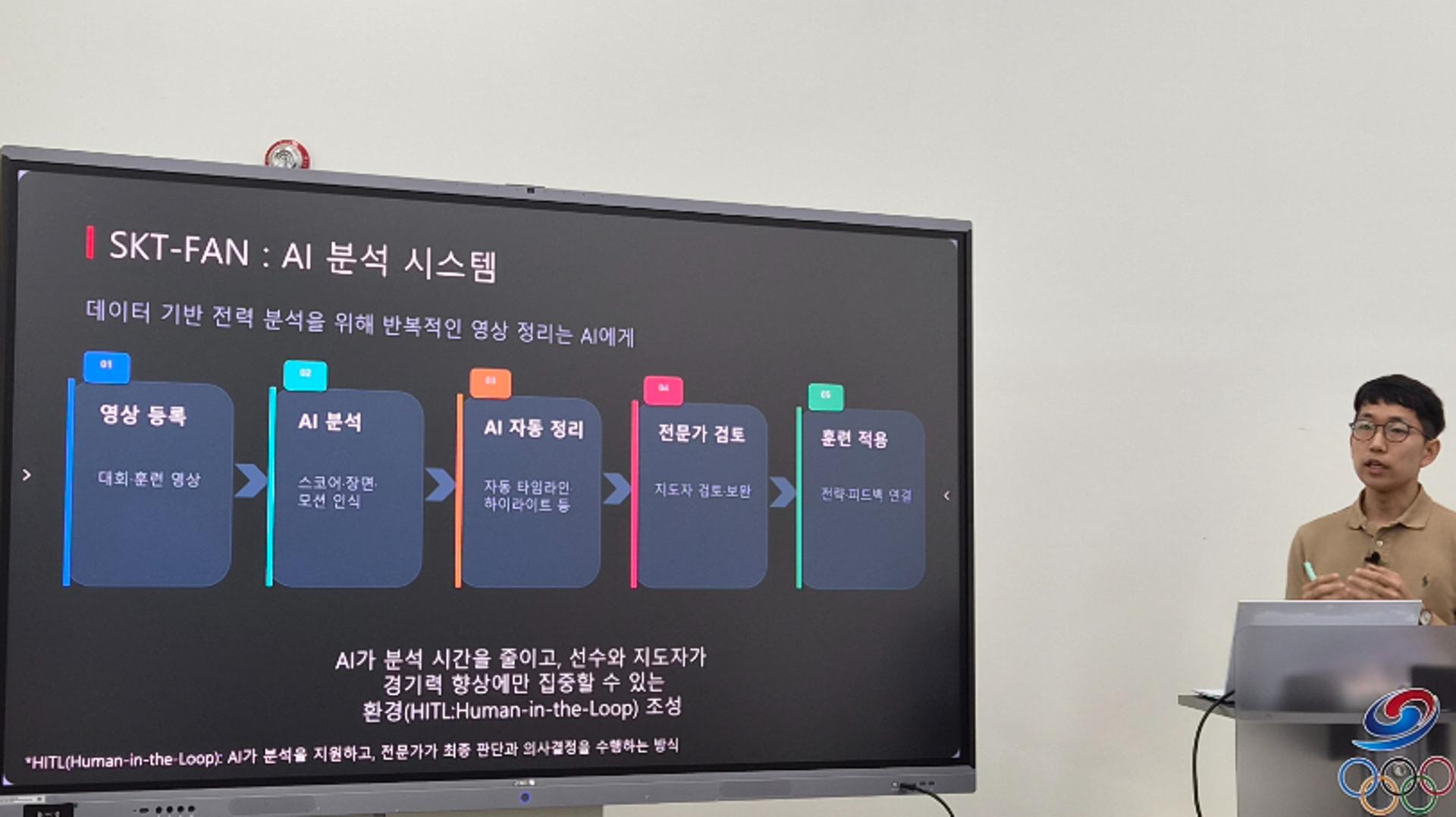 SK텔레콤, AI 전력분석으로 한국 펜싱 미래 연다