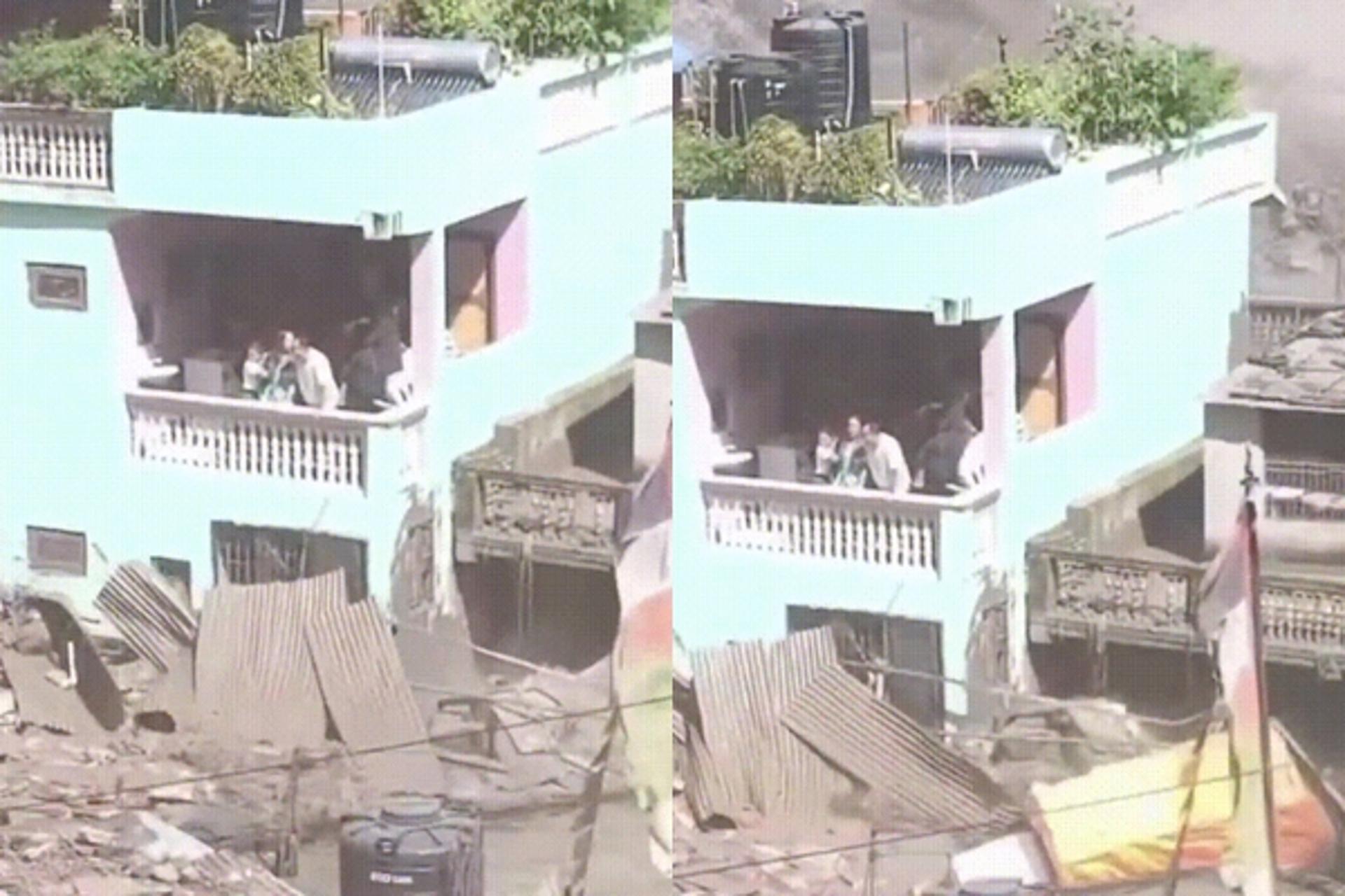대홍수에도 끄떡없어…네팔 초록색 집, 살아남을 수 있었던 이유