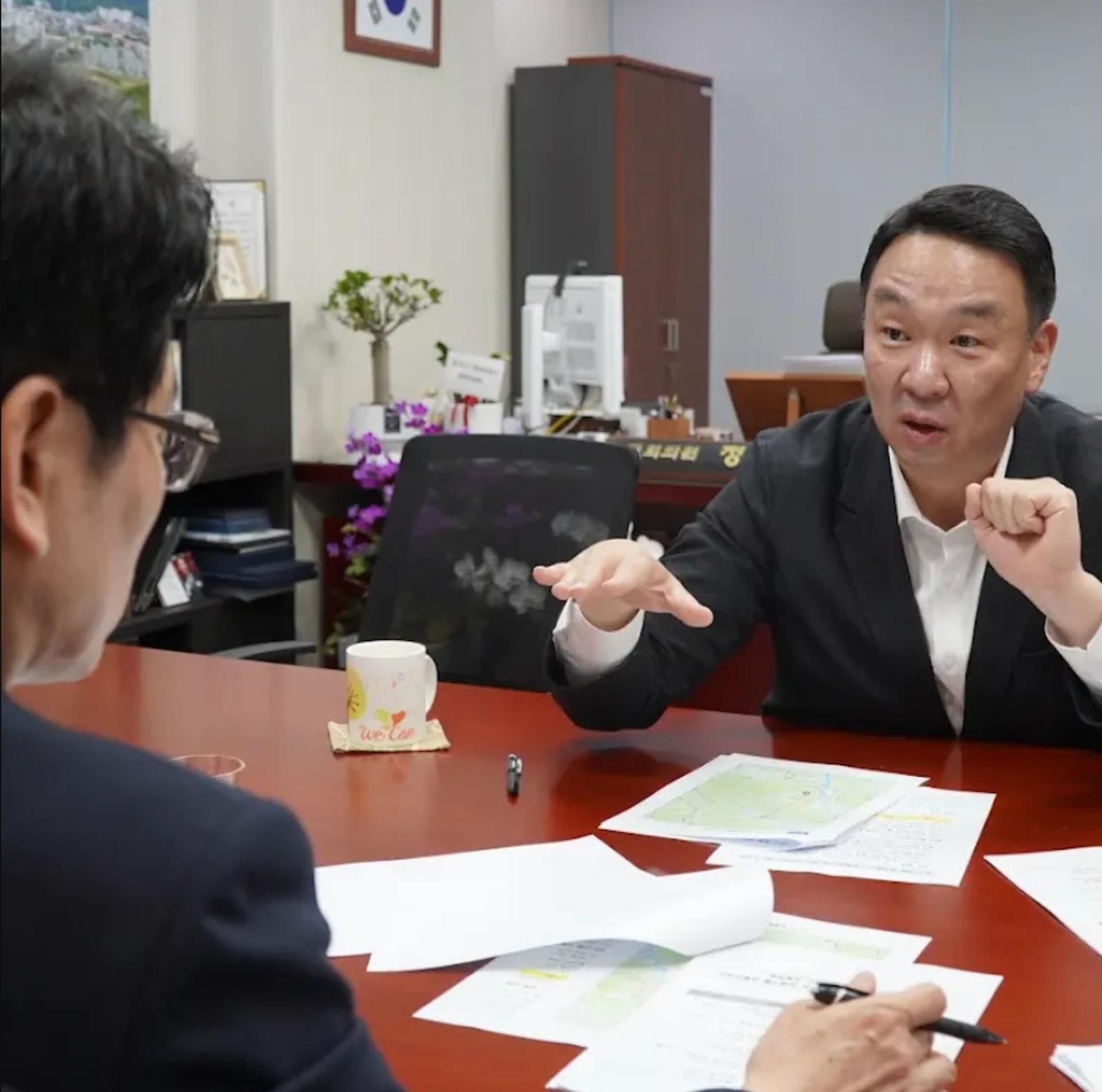 [동정] 정희용 의원, 국토부에 성주역 조속 건립 건의
