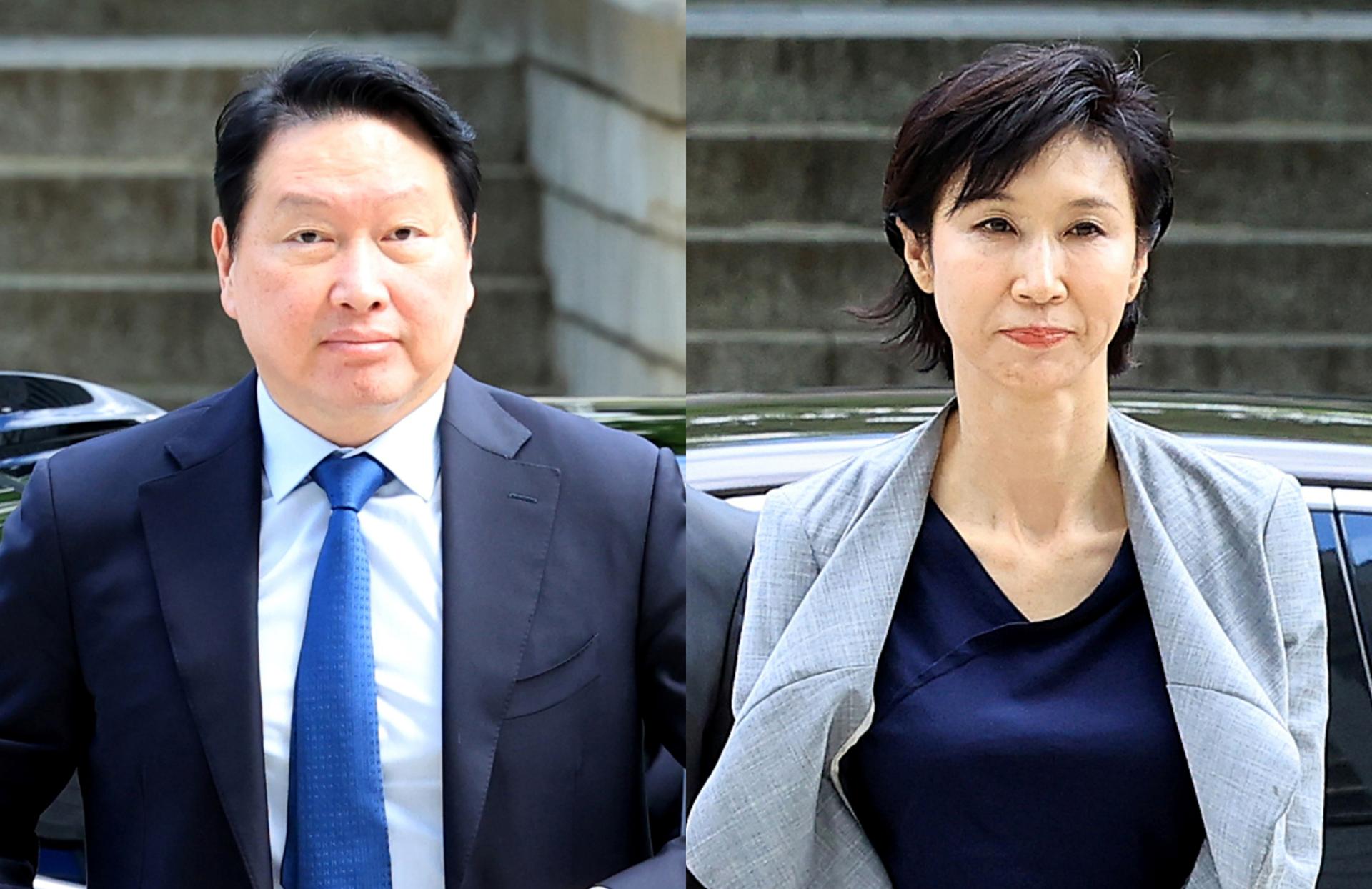 최태원 회장, 검찰 불기소에 항고…'노 관장 측 변호사 악의적 허위 사실 유포'