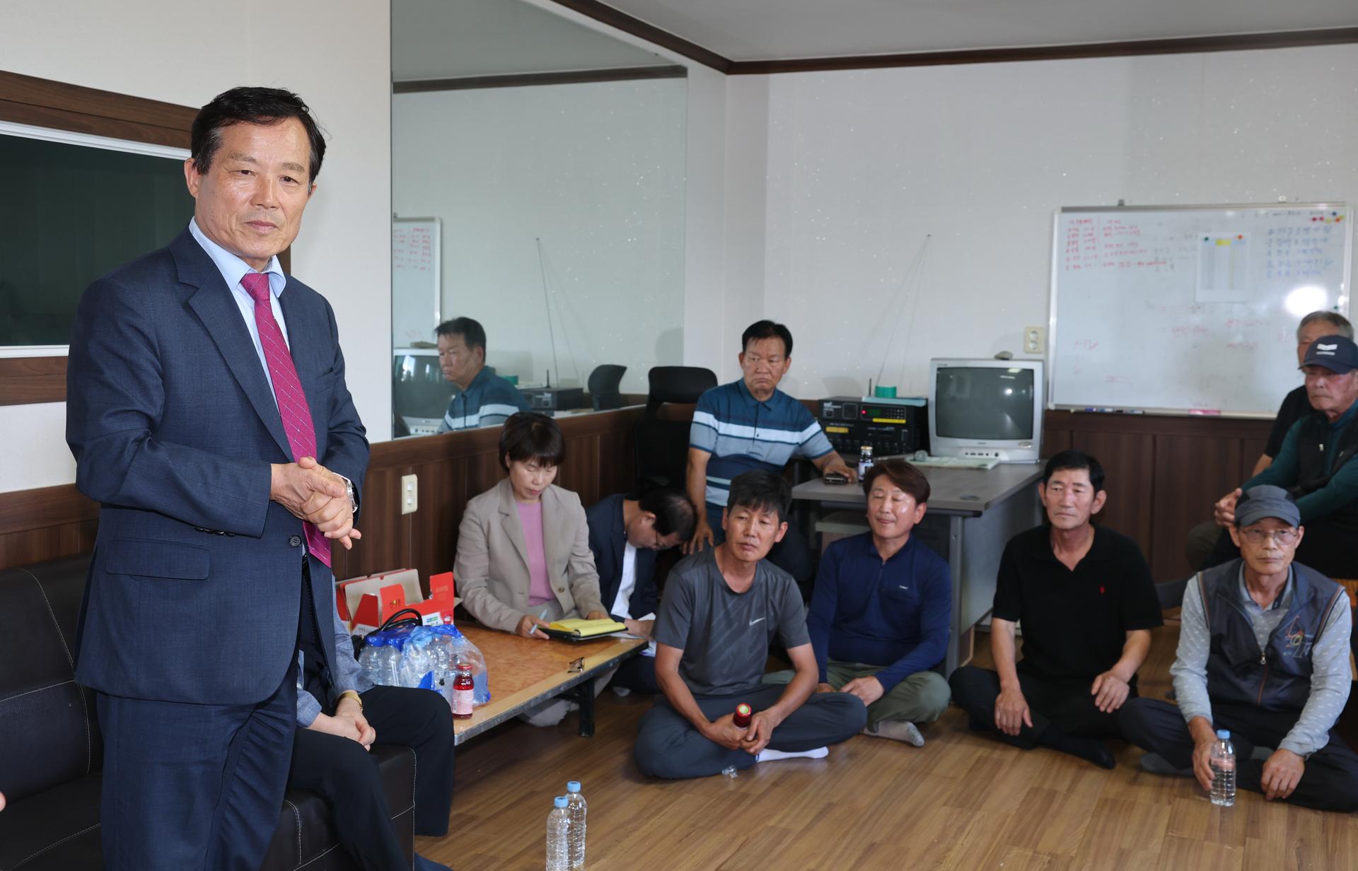 [의성 소식] 다인 쓰레기매립장 이주관련 주민 간담회