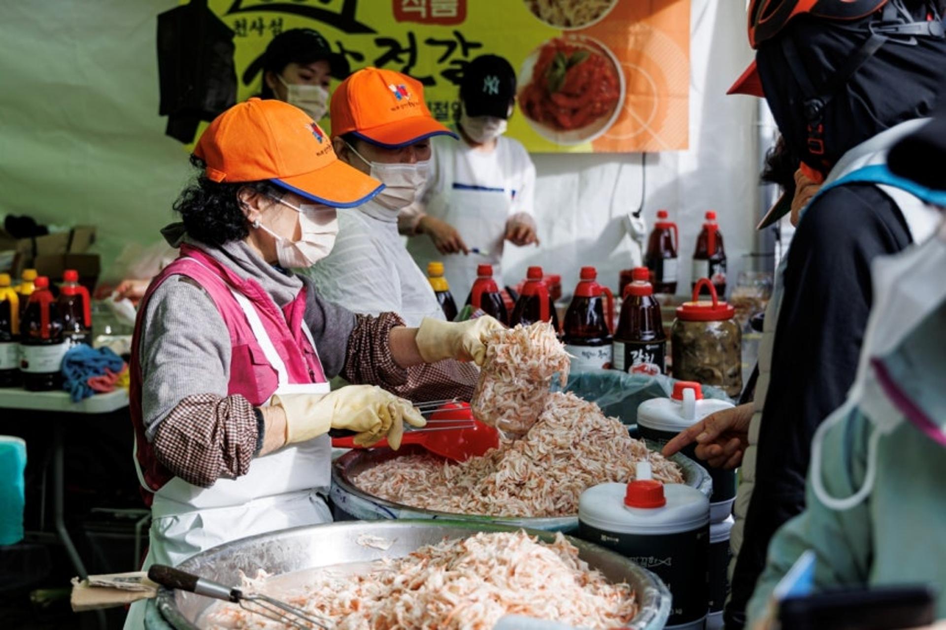 '마포 새우젓 축제', 19m 김밥 말기 등 재미 풍성