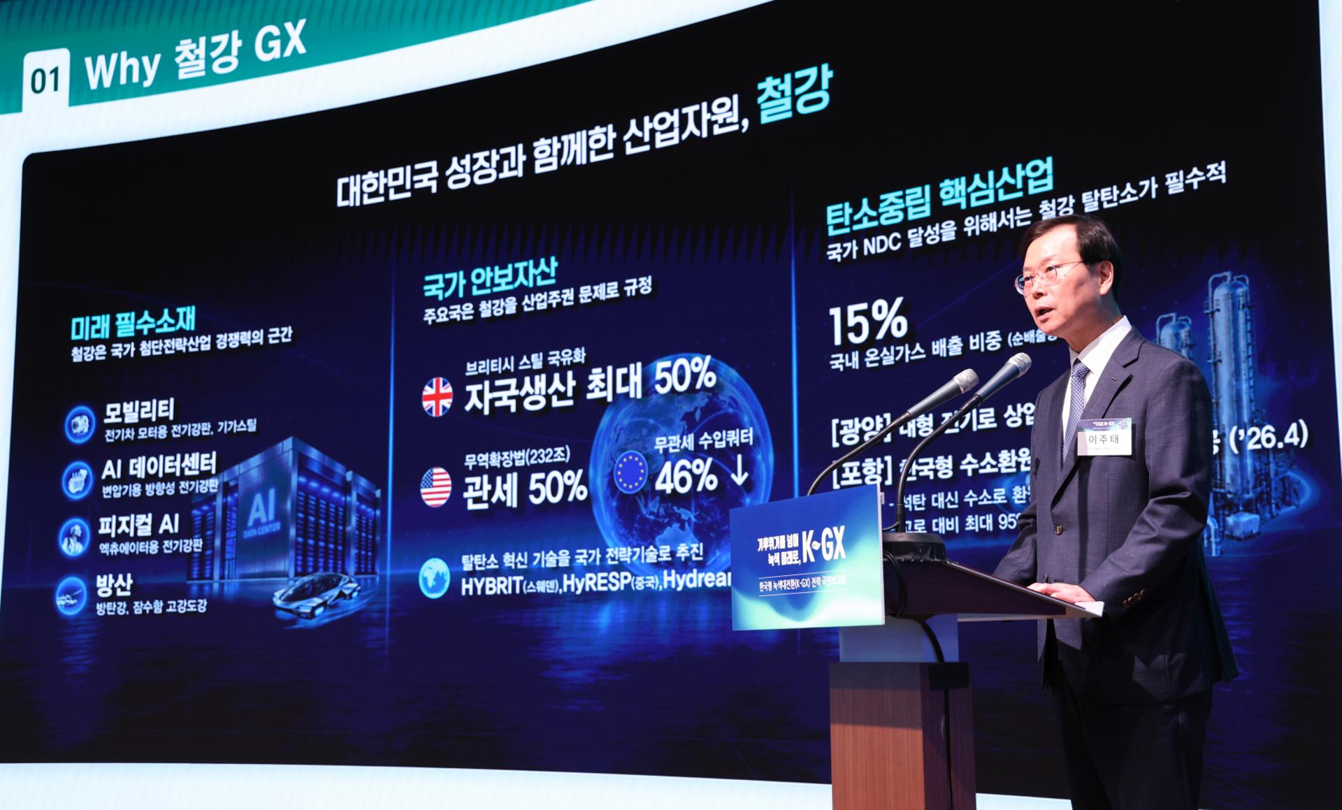 포스코그룹, K-GX로 철강 탈탄소 전환 추진