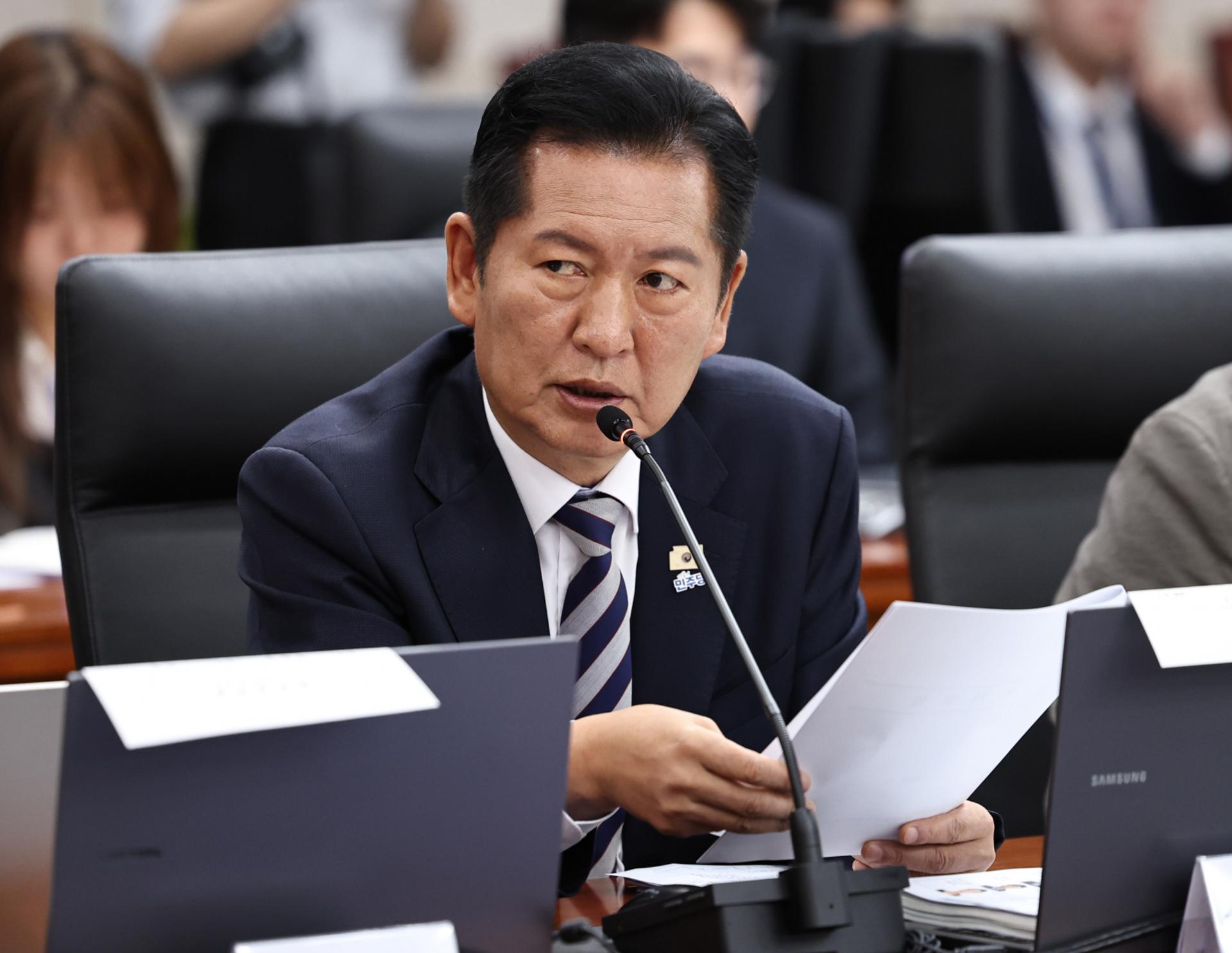 정청래, 재외공관 국감 앞두고 '미국 비자' 발급 보류
