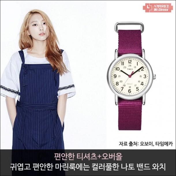 [패션카드] 마린룩에 어울리는 손목시계 스타일링 팁