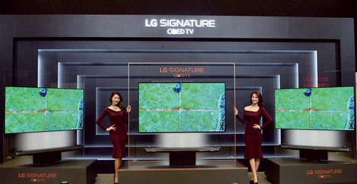 LG 시그니처 OLED TV. /사진제공=LG전자