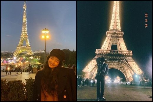 엑소 카이♥블랙핑크 제니 열애. /사진=제니, 카이 인스타그램