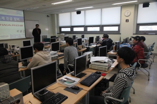 ▲ 경기산업기술교육센터 파주캠퍼스 수업 장면. / 사진제공=경기북부청