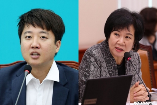 이준석 바른미래당 최고위원(왼쪽)과 손혜원 더불어민주당 의원. /사진=뉴시스