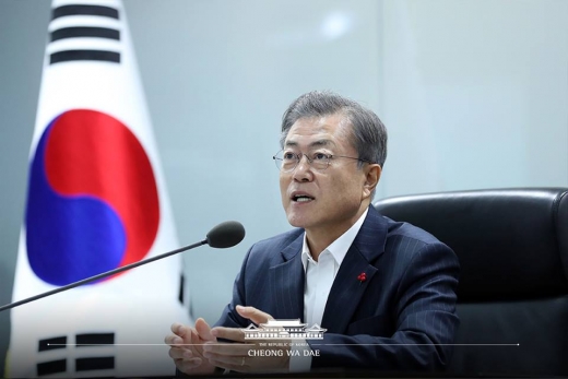문재인 대통령./사진=청와대 페이스북