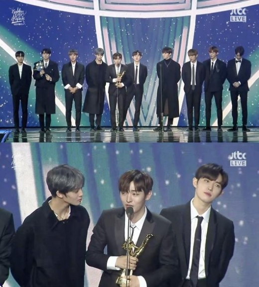 '2019 골든디스크어워즈' 방송화면 캡처