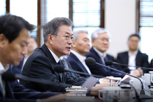 문재인 대통령./사진=청와대 페이스북