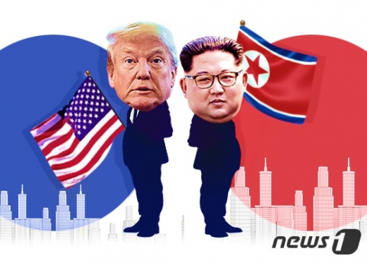 도널드 트럼프 미국 대통령(왼쪽), 김정은 북한 국무위원장./사진=뉴스1
