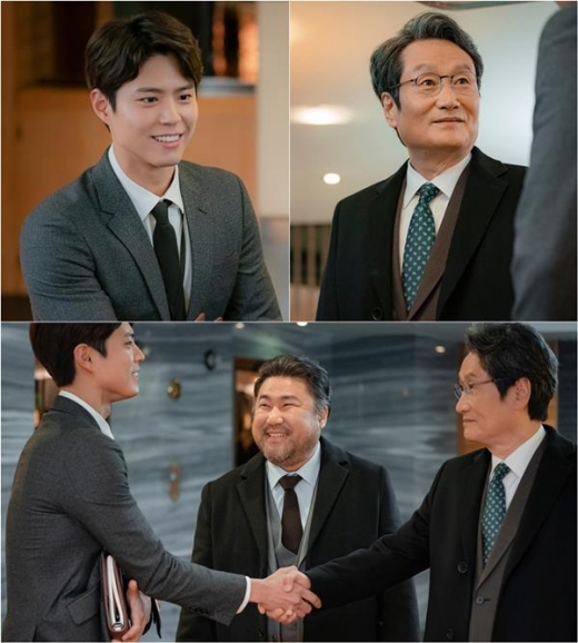 '남자친구' 박보검, 송혜교 아버지 문성근 만난다