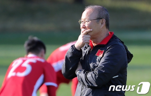박항서 베트남 축구 대표팀 감독. /사진=뉴스1