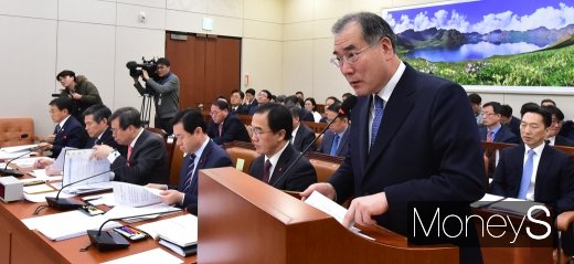 [머니S포토] 남북경협 특위, 이개호 장관 업무보고