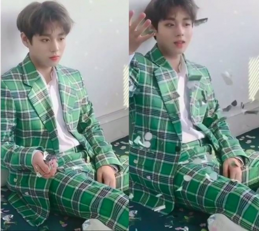 워너원 박지훈. /사진=박지훈 인스타그램