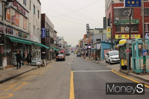 끝수 4·9일에 장이 열리는 우정읍 조암장터. 1000여명이 만세를 부른 조암리에 있다. /사진=박정웅 기자