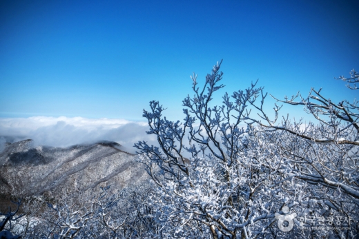 등산로에서 바라본 덕유산 풍광. /사진=한국관광공사