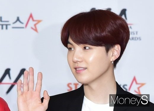 방탄소년단 슈가. /사진=임한별 기자