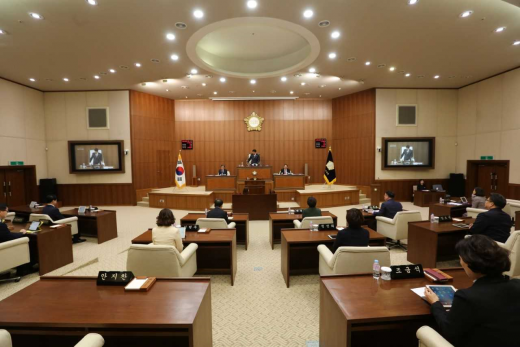 ▲ '제286회 임시회' 개회. / 사진제공=의정부시의회