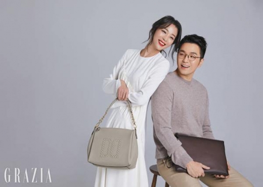 [★화보] 한고은 신영수 부부, 꿀물 떨어지는 커플 스타일링