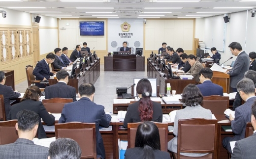 경북도의회 기획경제위원회 회의 모습/사진=경상북도의회