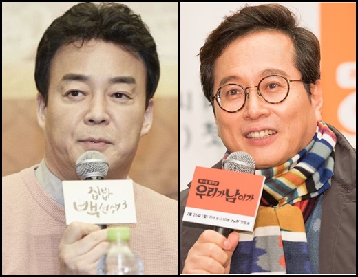 황교익 골목식당. 사진은 백종원과 황교익. /사진=tvN 제공