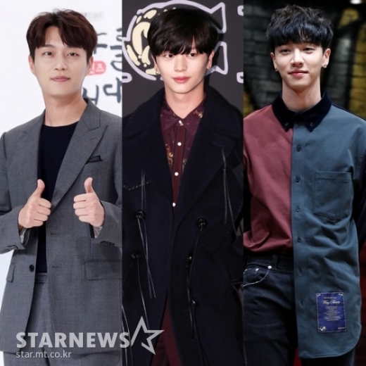 (왼쪽부터) 윤두준, 육성재, 이기광 /사진=스타뉴스