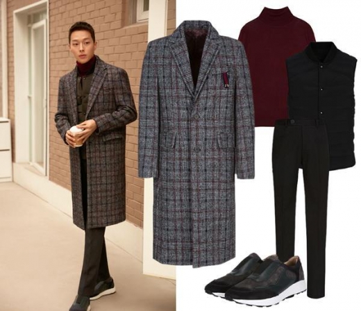 겨울 멋남, 코트 활용한 비즈니스 캐주얼룩